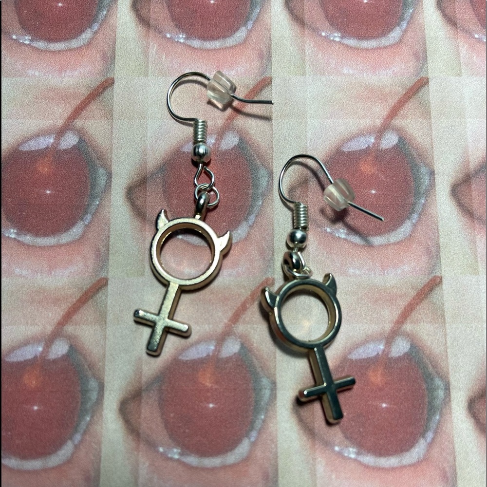she-devil earrings
